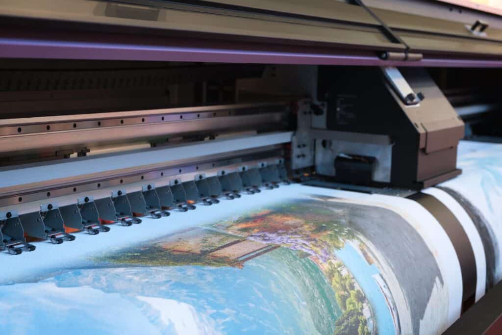 polyester digitalis print