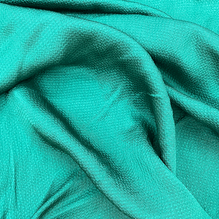 100% Viscose 109 gsm bubble satin silk Fabric - patternvip