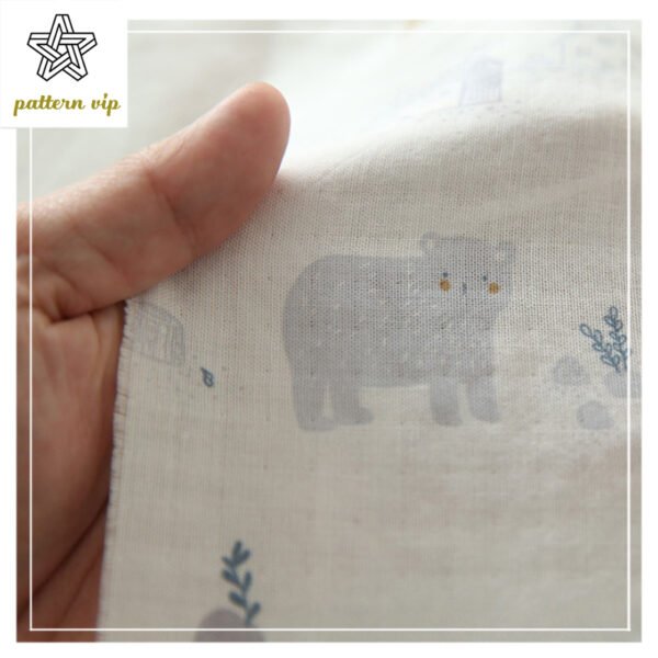 Bamboo-Cotton Blend Jersey - Ultra-Soft 190gsm Fabric for Babywear - Image 3