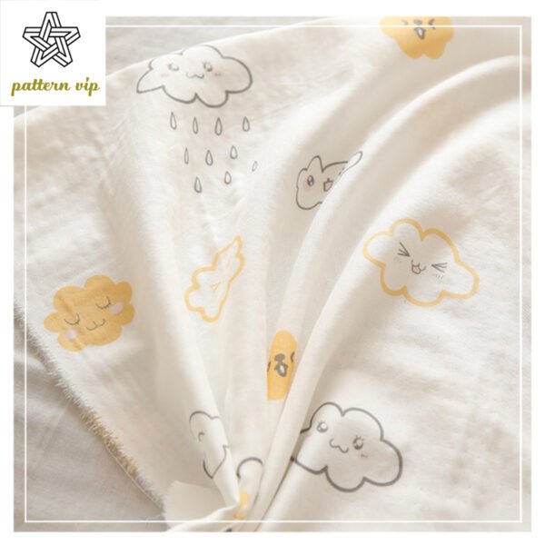 Bamboo-Cotton Blend Jersey - Ultra-Soft 190gsm Fabric for Babywear - Image 4
